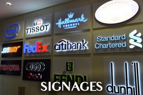 Signages